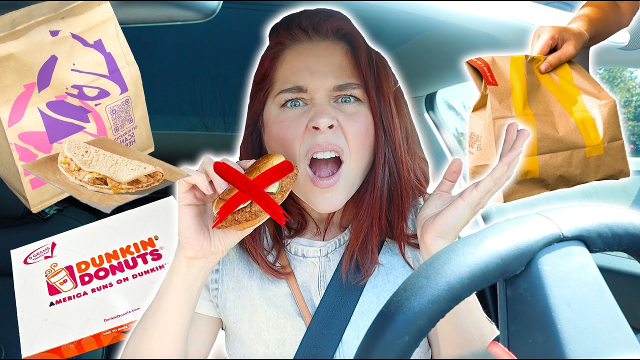 ONLY Eating Fast Food Employees LEAST FAVORITE FOODS!