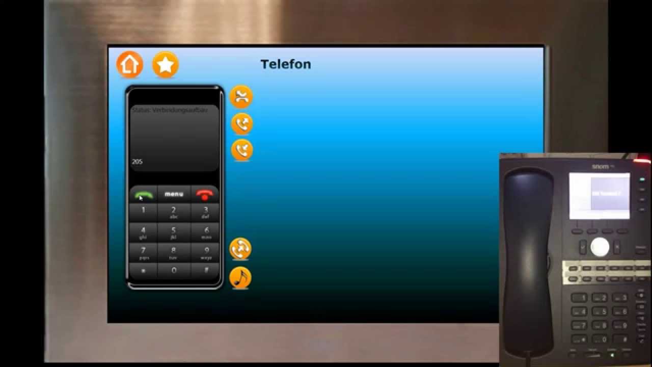 autonome Haussteuerung (Wand Telefon) Tutorial 17/20