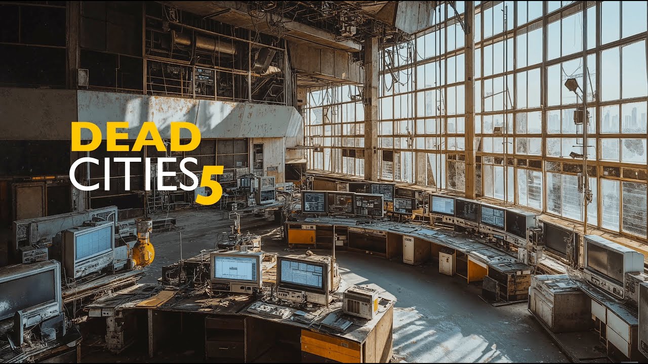 DEAD Cities 5 [Secret Test Site] Dark Ambient Focus Music 4K [ALONE]