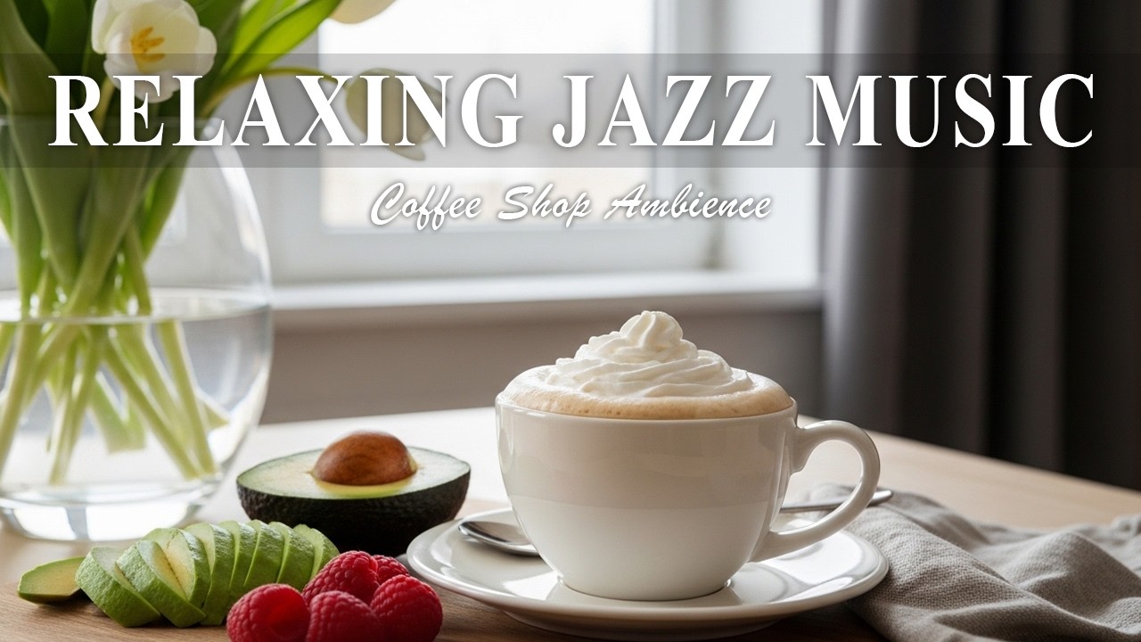 Relaxing Jazz Music☕ March Bossa Nova Instrumental & Relaxing Jazz Cafe Music for Studying
