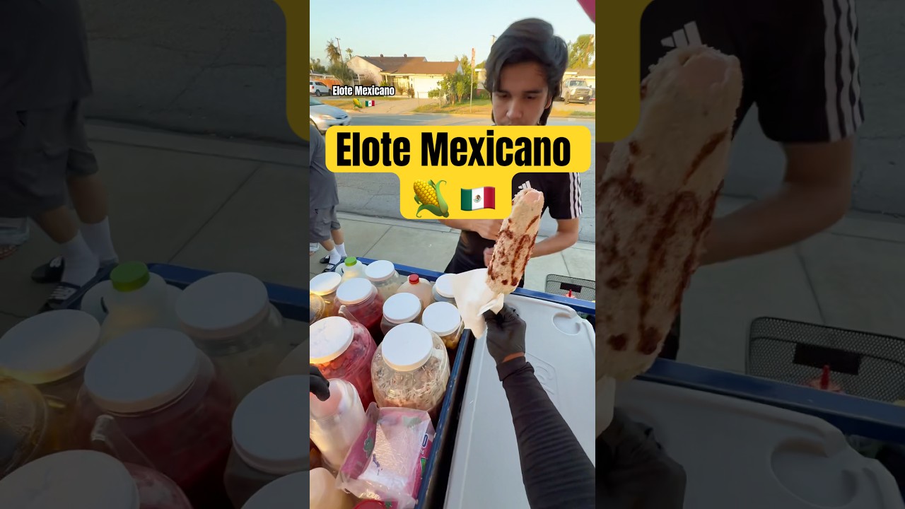 Elote Mexicano 🌽 🇲🇽 #eloteromx #corn #elotes #elotesviral #cornviral