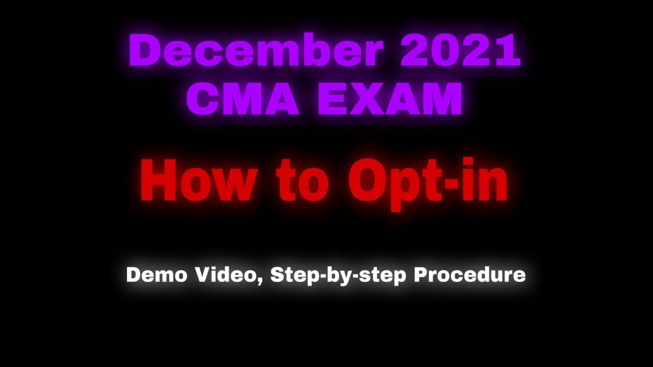 How to Opt-in Back for CMA December 2021 Term ||  Step-by-step Process || Sagar Sindhu