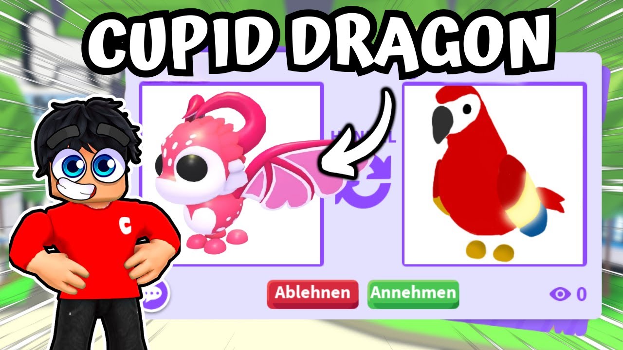 WIR TRADEN NEON AMOR DRACHEN in ADOPT ME! | Adopt Me Trading Challenge
