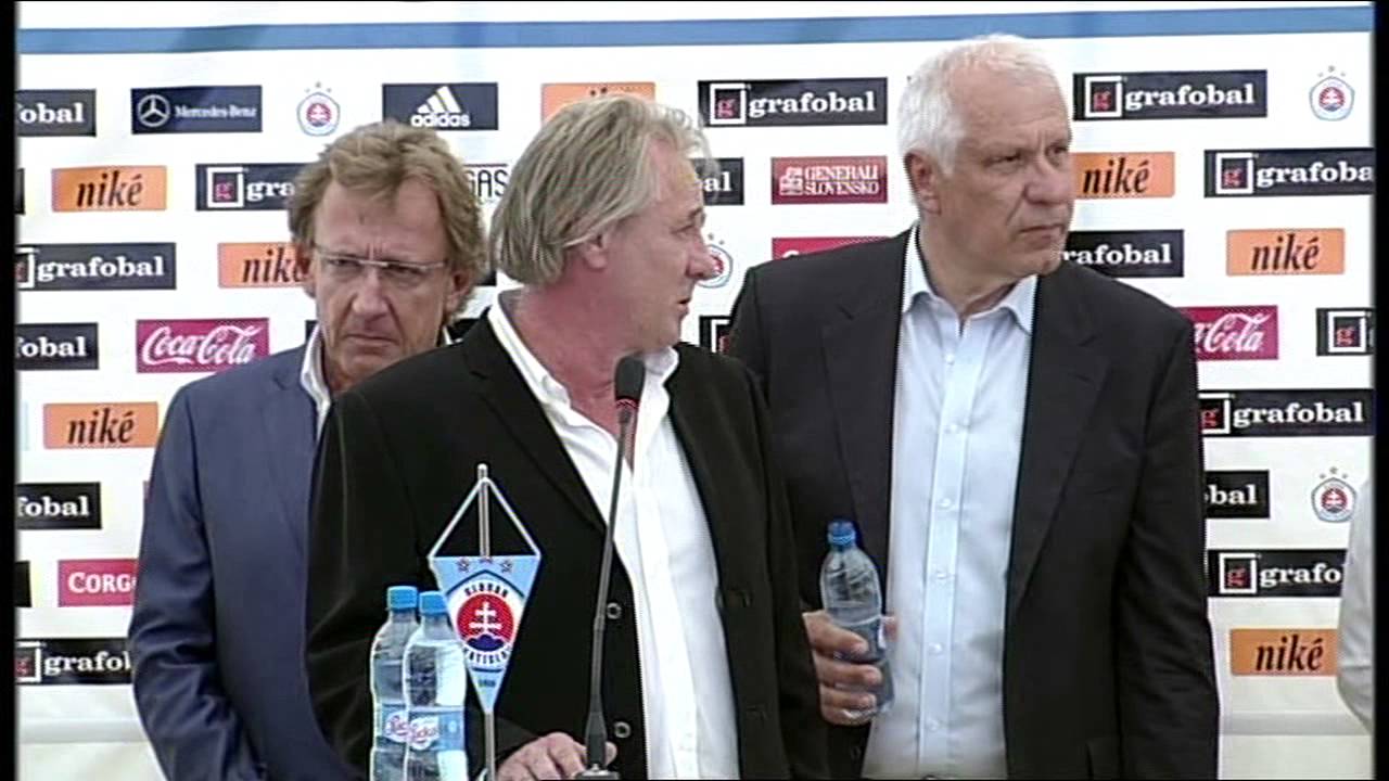 Tlačová konferencia ŠK Slovan Bratislava na Tehelnom poli