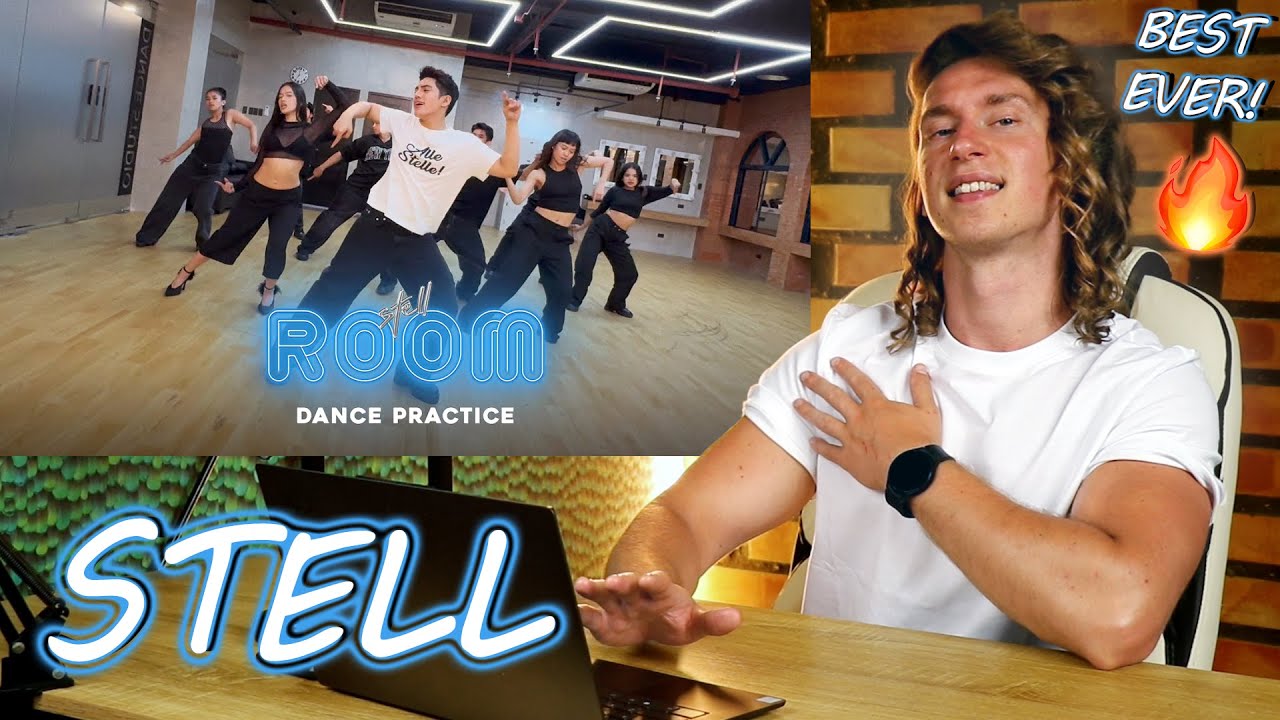 So Smooth! Stell 'Room' Dance Practice | Singer Reaction!