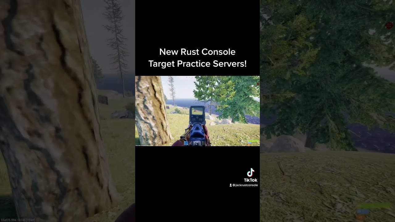 Beaming on the target practice servers 
