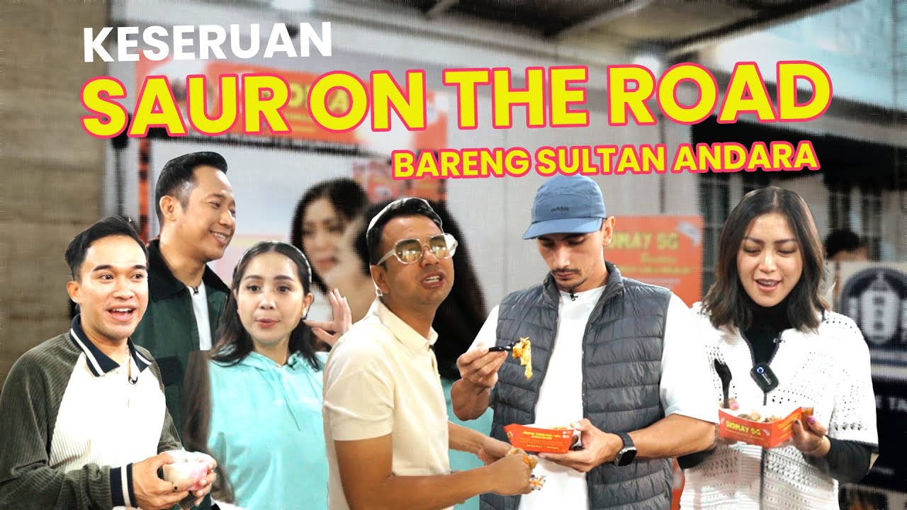 JEDAR & VINCENT IKUT SAUR BARENG RAFFI AHMAD DI ANDARA, RAME BANGET!