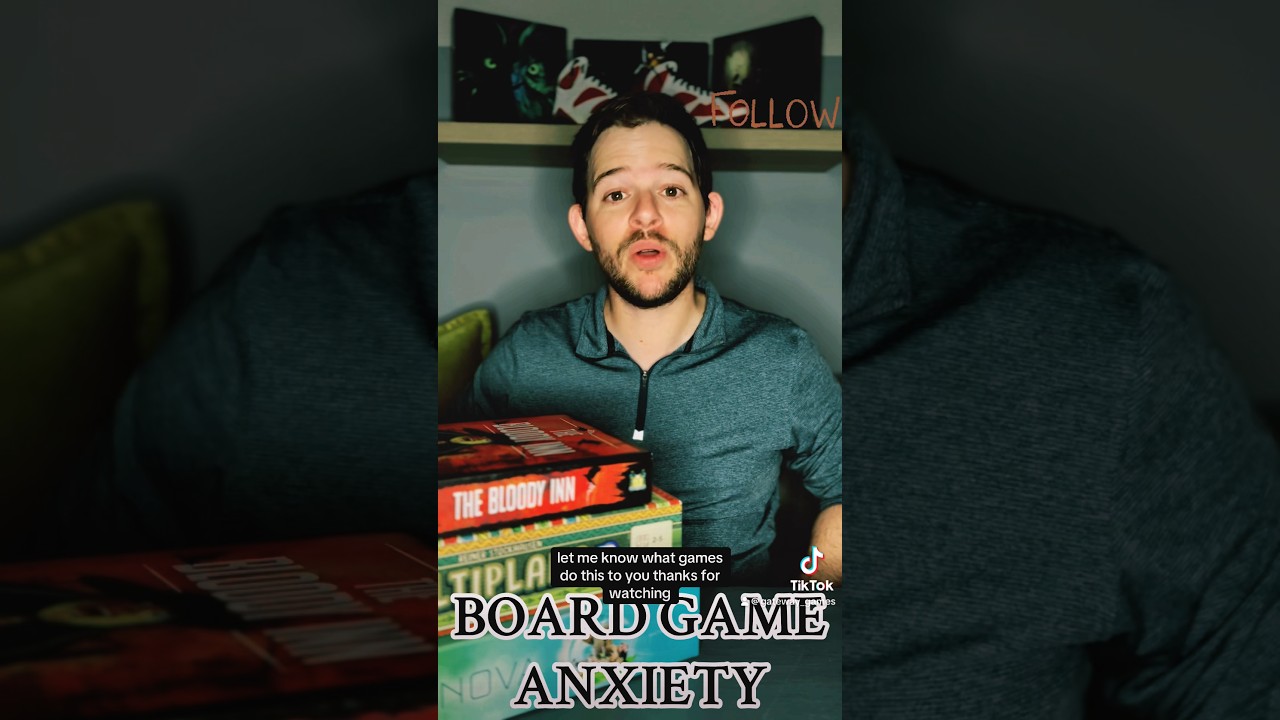 Board Game Anxiety - Games That Scare Me #boardgame #familygames #tabletop #anxiety #gamenight