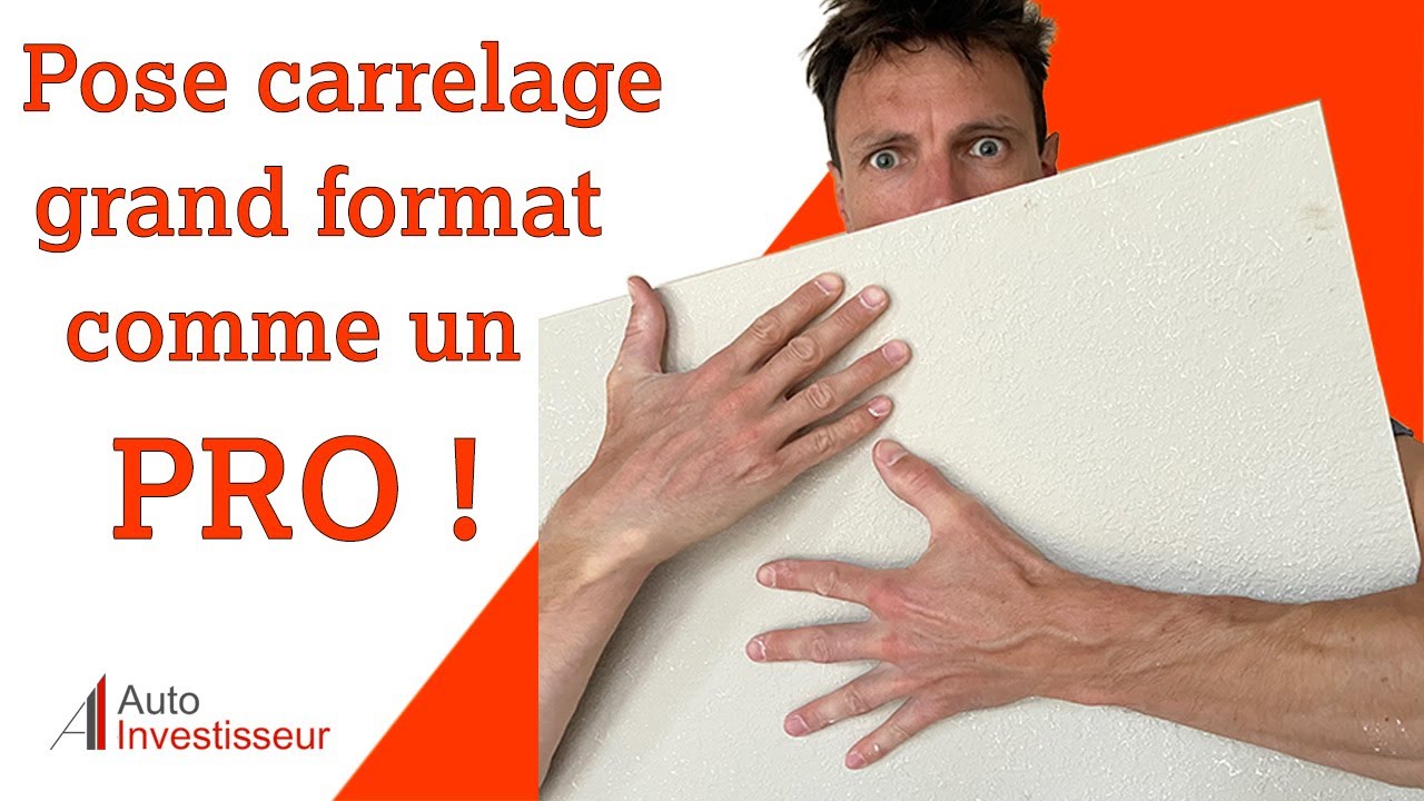 Pose de carrelage GRAND FORMAT: Les ASTUCES de PRO!