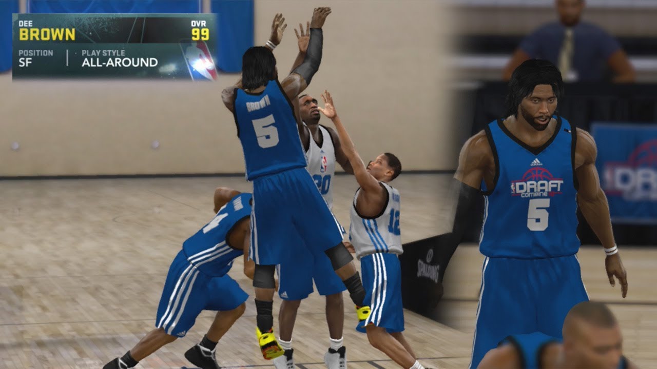 Я модифицировал NBA 2K11 и создал полубога с общим рейтингом 99 и ростом 6 футов 10 дюймов (перва...
