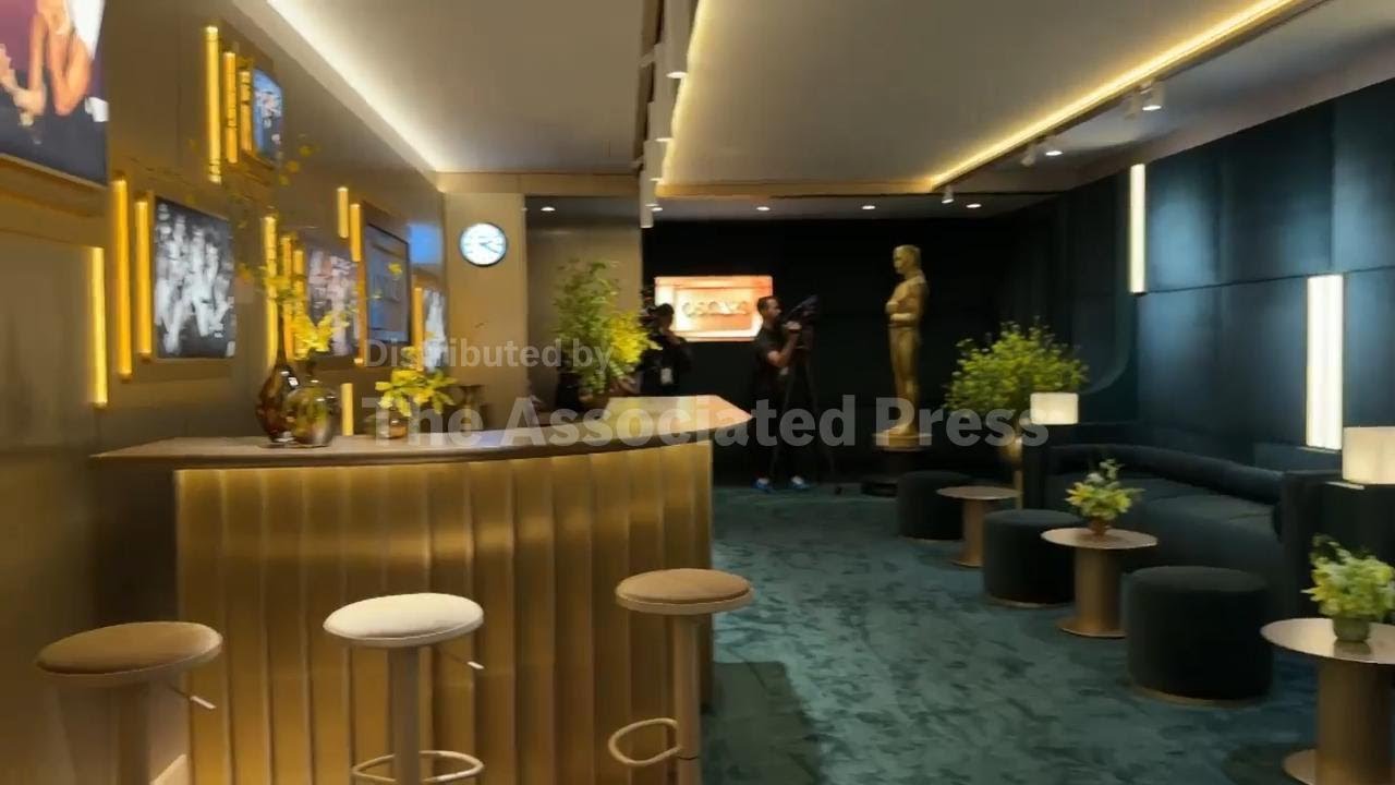 An inside look at the Oscars Rolex Greenroom