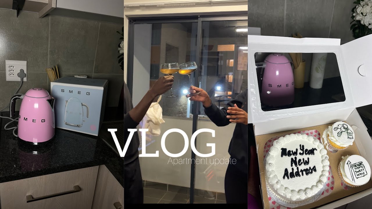 WEEKLY VLOG | APARTMENT UPDATE | SMEG KETTLE | NEW HAIRSTYLE | SOUTH AFRICAN YOUTUBER 