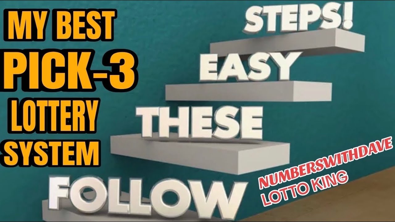 Best way to win Lottery Pick 3 Easy 4 Step System