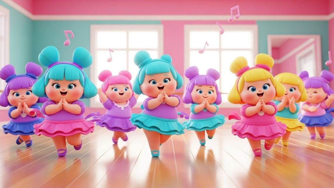 Dolls Get Ready for the Big Dance Show 💃🎀 | Fun Kids Song