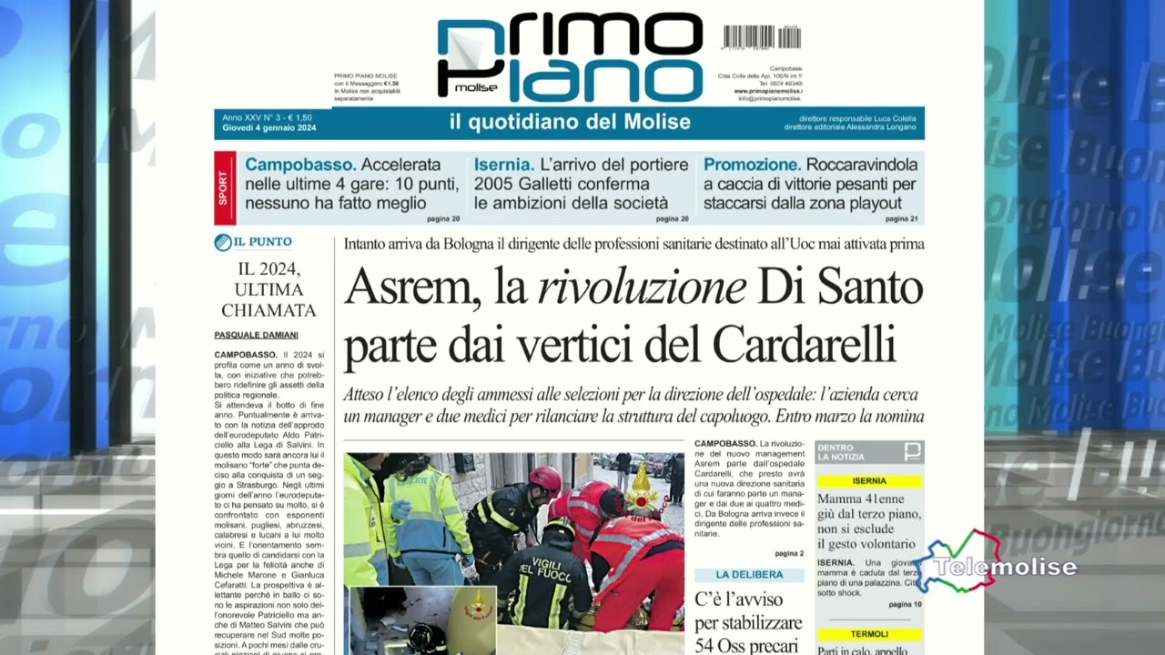 rassegna stampa 20240104
