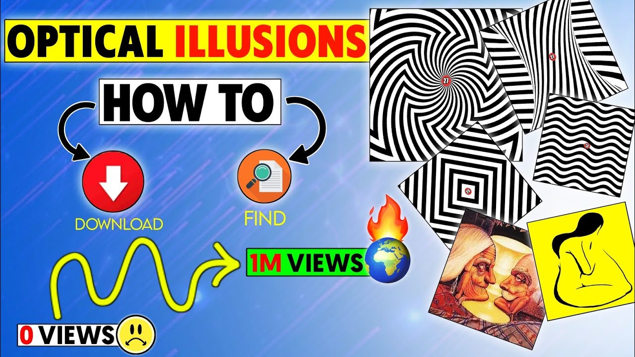 Optical Illusion Video - How To Grow Fact Channel In 2023 - Use This...🔥