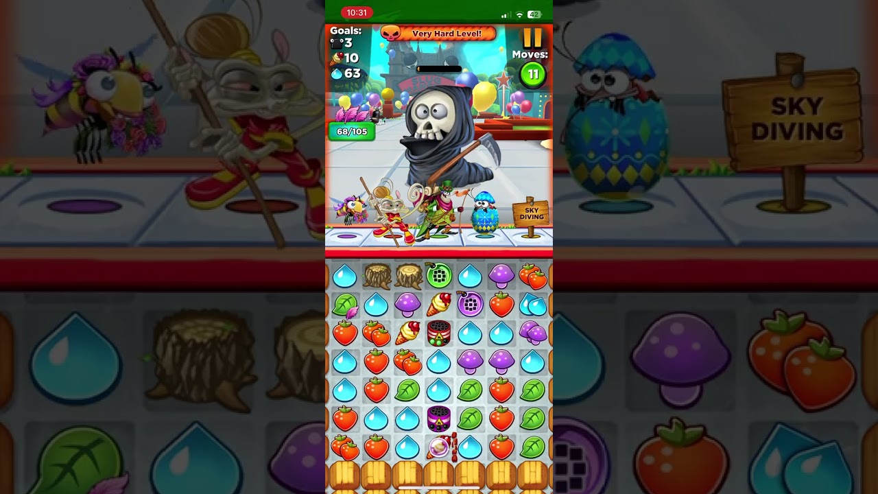 Best Fiends 💡Very Hard Level 2380: Popping Candy