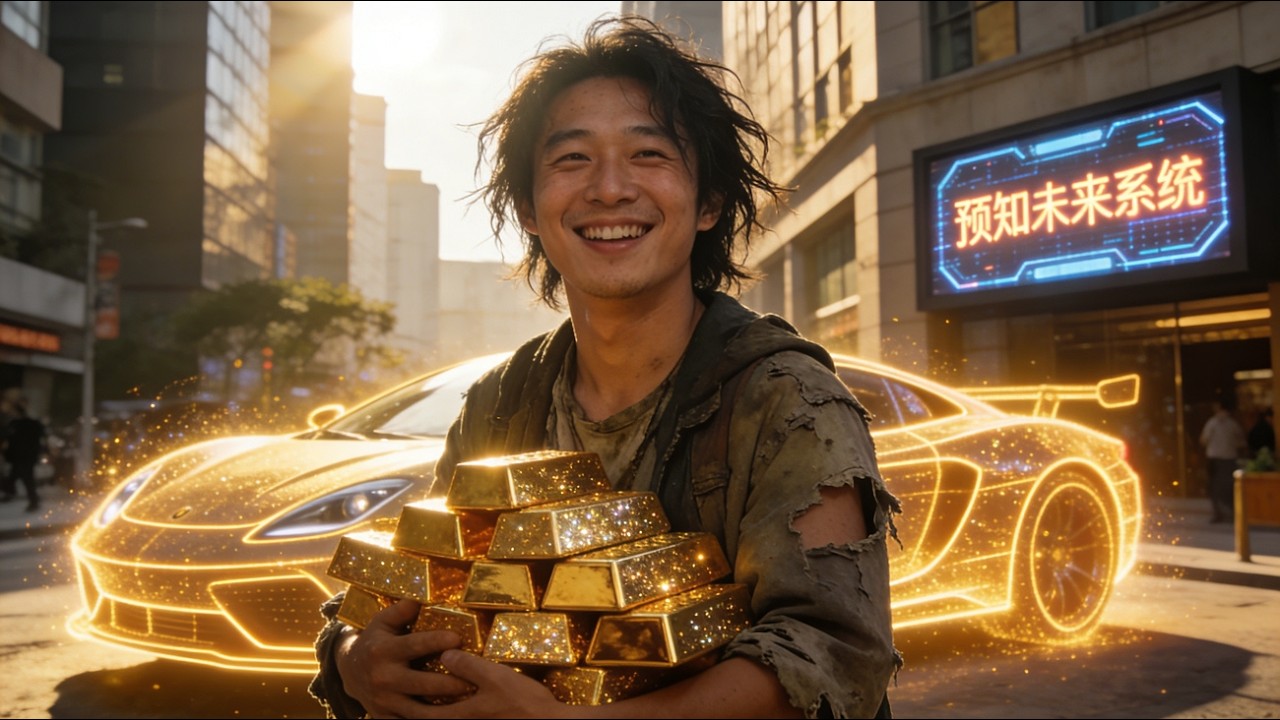 【完結】🔥 未來金價會變成2000元/G？窮小子偶得預知未來系統致富