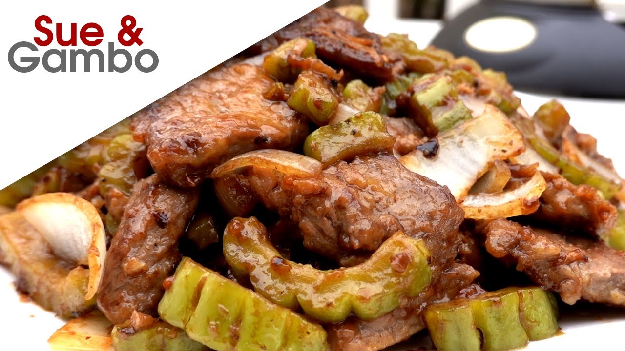 Beef and Bitter Melon with Black Bean Sauce Recipe