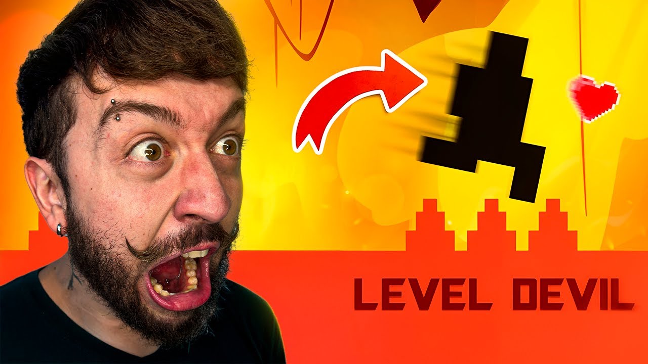 NUNCA TIVE TANTO RAGE QUANTO NESSE JOGO! - Level Devil