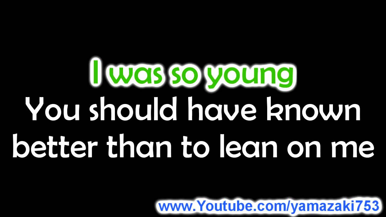 Kelly Clarkson - Because of you - Karaoke
