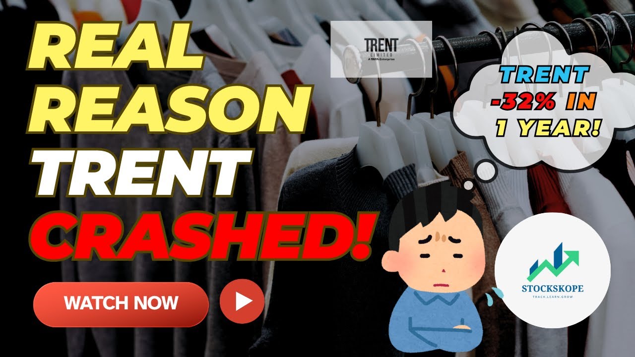 Why Did TRENT Stock Crash 7% in 1 day?| Trent Ltd Share Analysis 2025| Is it still a multibagger?