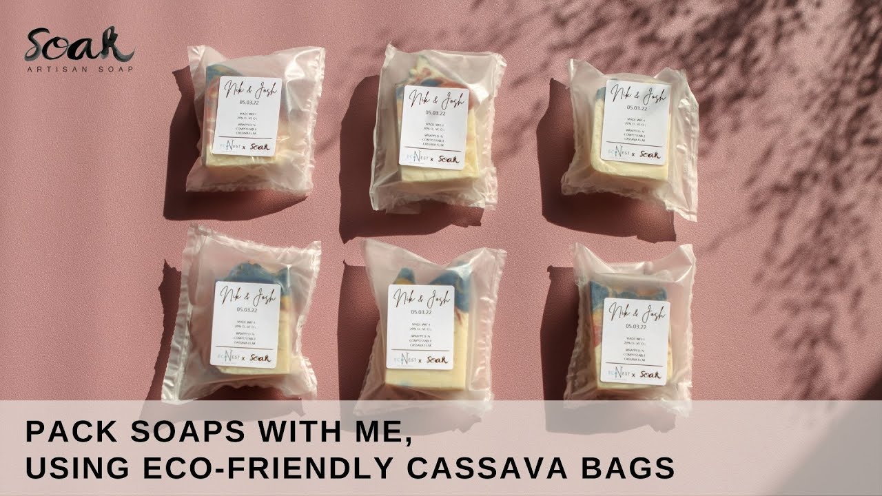 Studio Vlog: Eco-friendly plastic free soap packaging | Plant based packaging I EcoNest PH