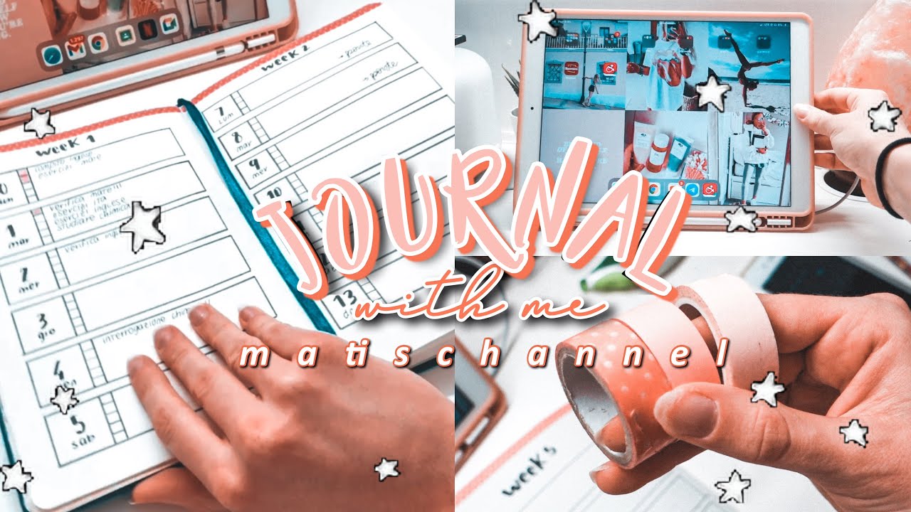 Journal with me! Planner set up