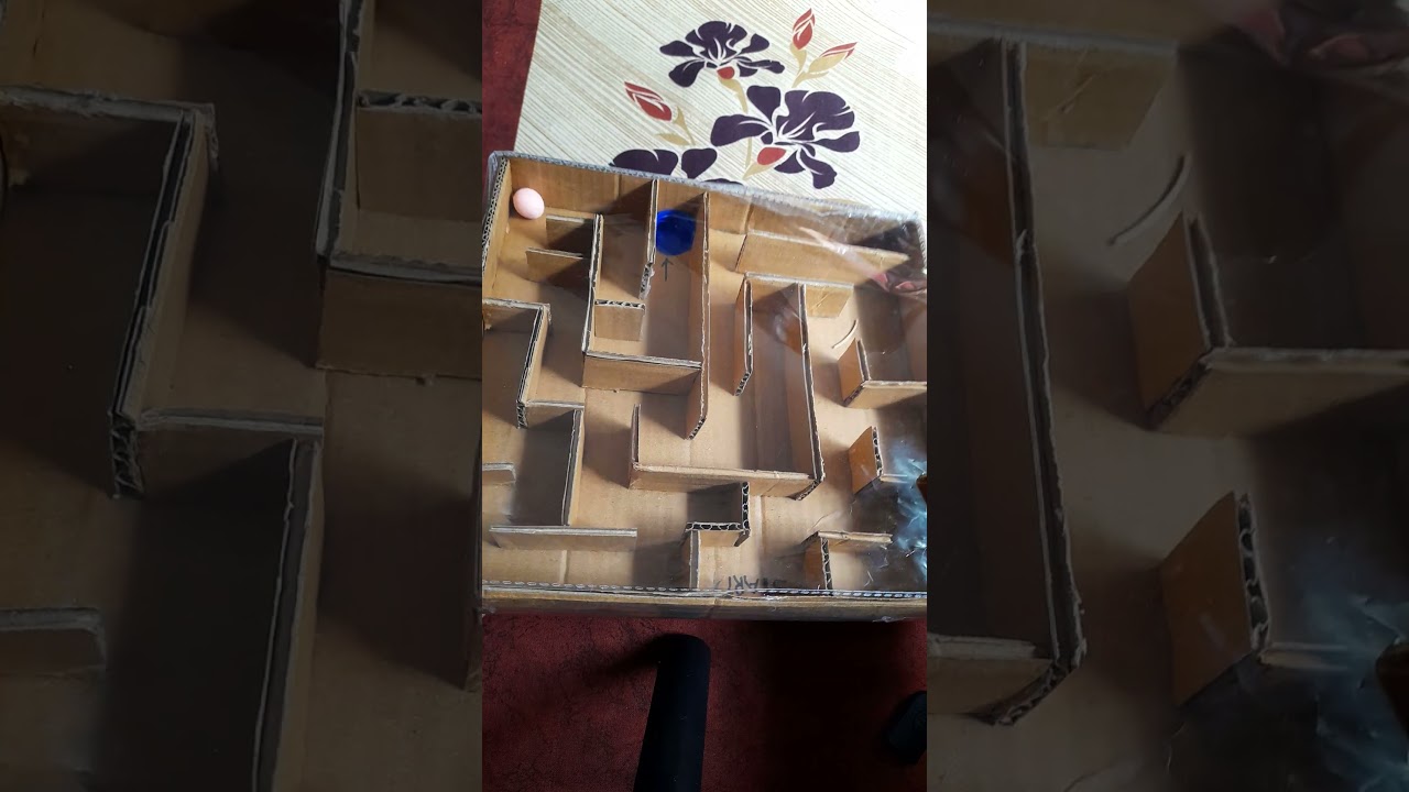 diy cardboard game for kids