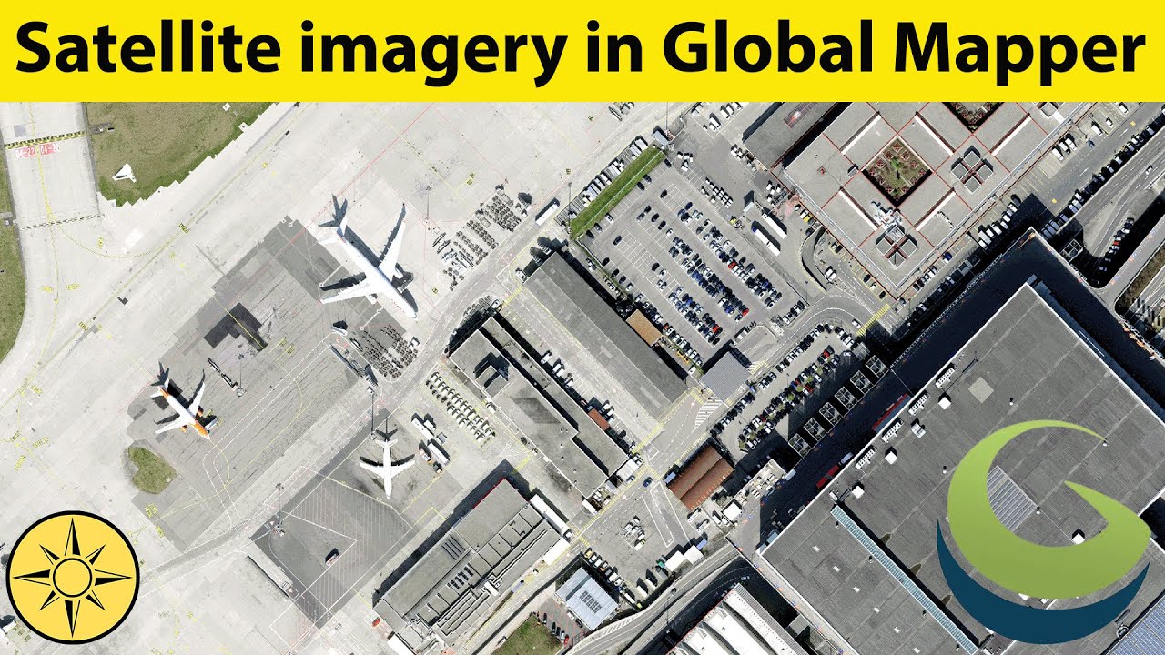 Загрузите спутниковое изображение высокого разрешения с помощью Global Mapper