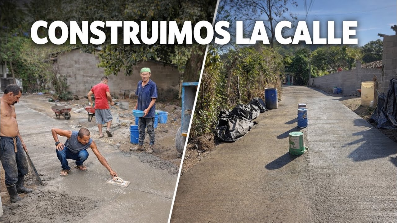 LOS SUEÑOS SE NOS CUMPLEN *MIREN QUE BONITA CALLE TENEMOS FRENTE A LA CASA DE LOS WALKING *Dios 🙏🏻*