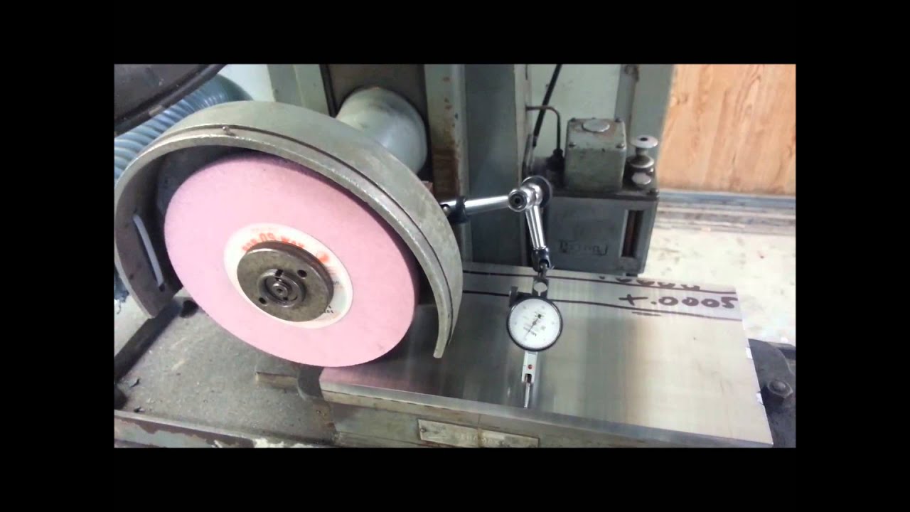Surface grinder first project