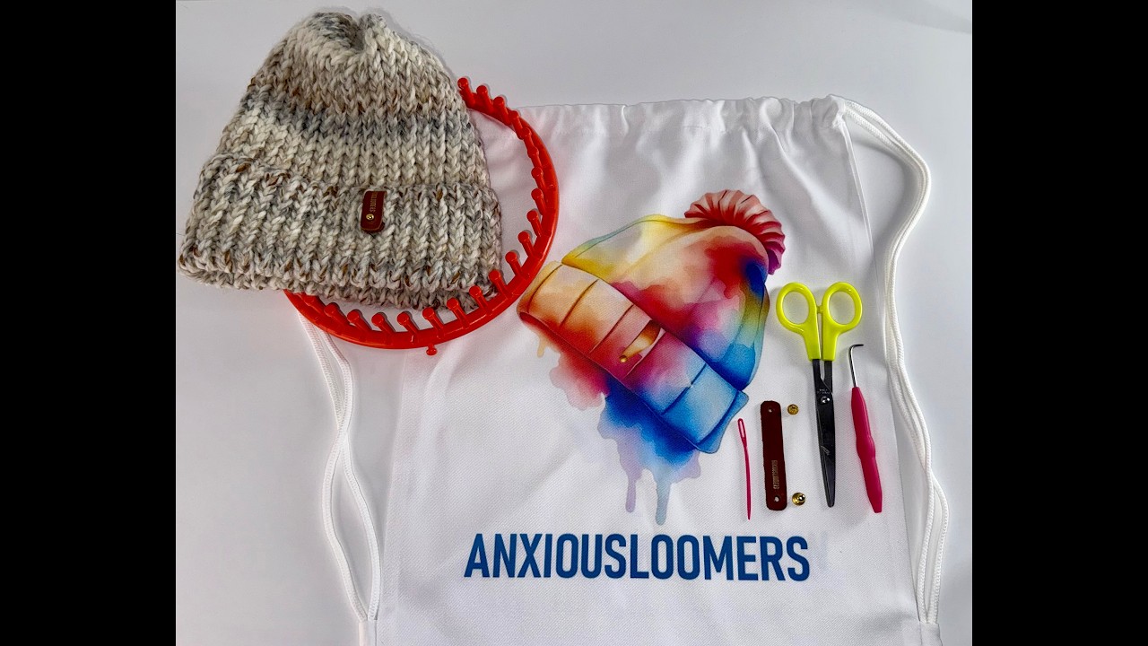 ANXIOUSLOOMERS: Homemade Winter Beanie Tutorial