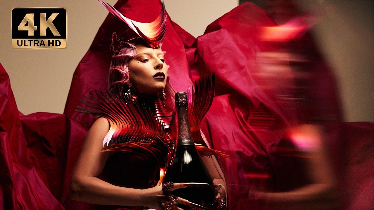 Lady Gaga x Dom P&eacute;rignon - (Commercial) 4K Ultra HD 60fps