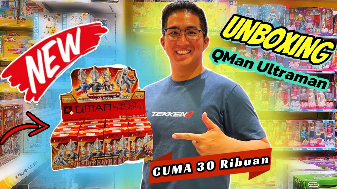 Kita Borong Blindbox QMan Ultraman Vol. 6  Terbaru - Pokoknya Harus Dapet 