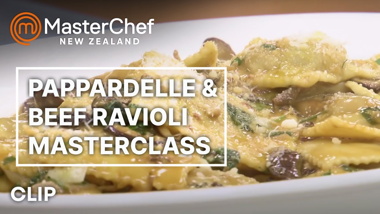 Beef Ravioli Masterclass | MasterChef New Zealand | MasterChef World