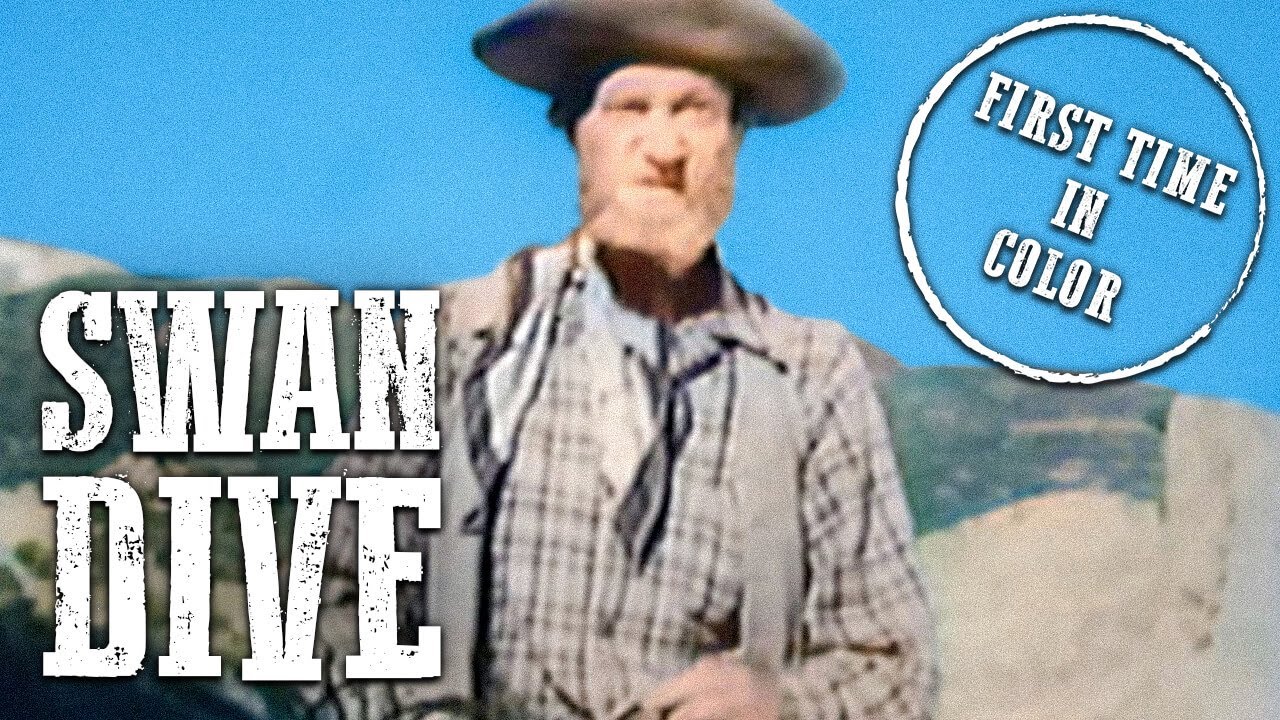 The Gabby Hayes Show - Swan Dive | COLORIZED | Free Western Series