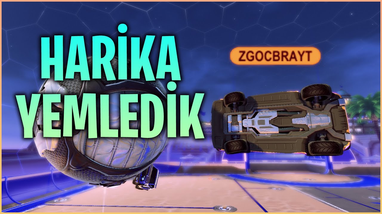 &Ouml;yle bir yemledik ki... | Rocket League PRO seviye ma&ccedil;lar
