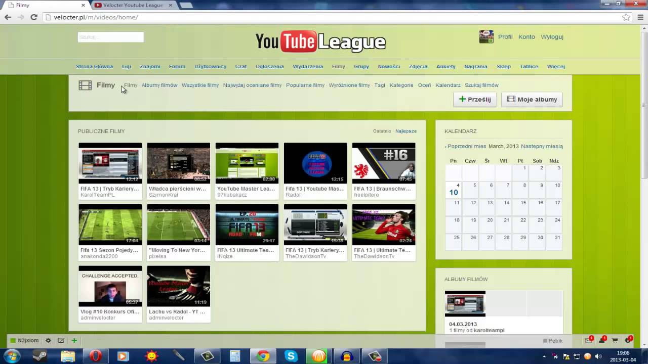 Velocter YouTube League