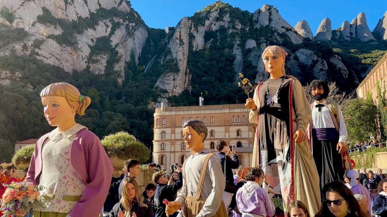 GEGANTS A MONTSERRAT: Celebrant 1000 anys d’història del Monestir, 16 de Novembre 2025