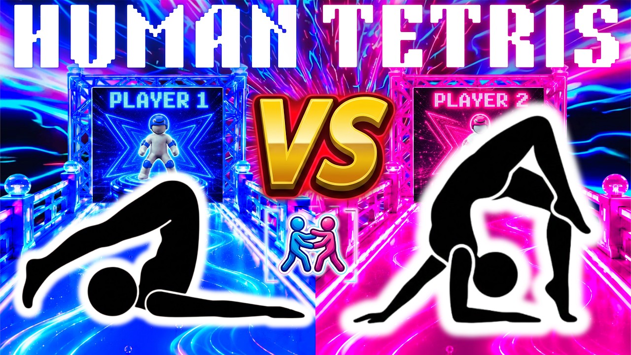 HUMAN TETRIS PVP 💥 | Only One Can Win | Interactive Warm-Up #7