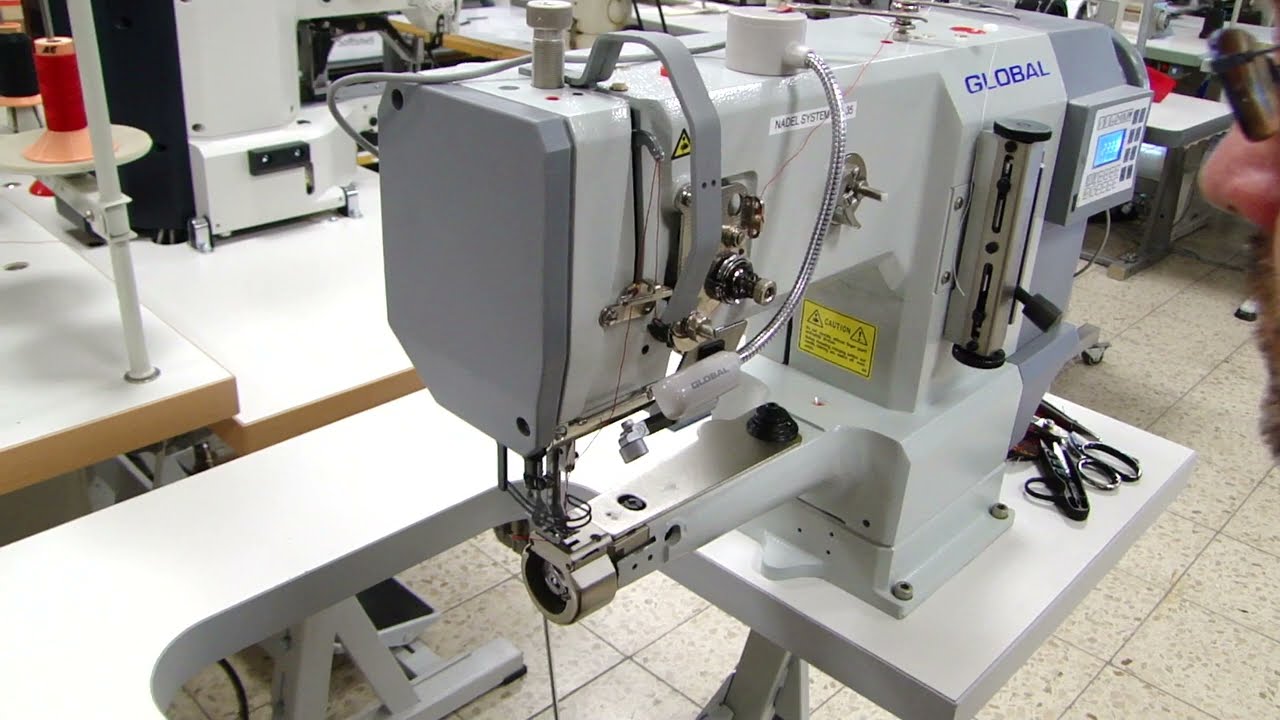 Industrie Freiarm-N&auml;hmaschine WF335 z.B. f&uuml;r Taschenfertigung, Kleinlederarbeiten