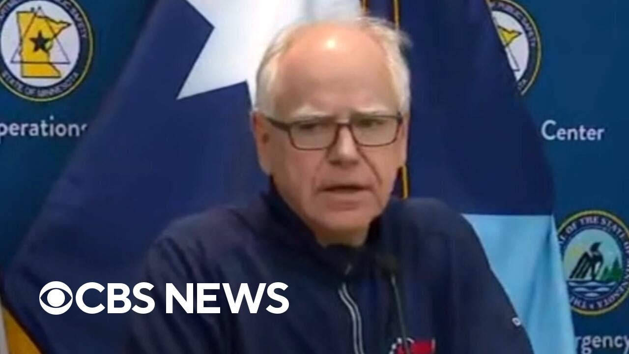 Watch: Tim Walz's full remarks after deadly ICE shooting in Minneapolis