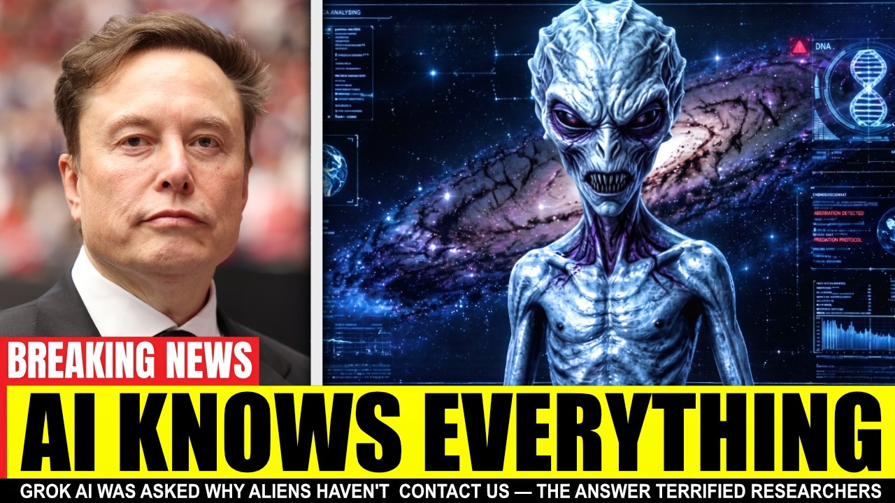 Grok AI Was Asked Why Aliens Haven't  Contact Us &mdash; The Answer Terrified Researchers