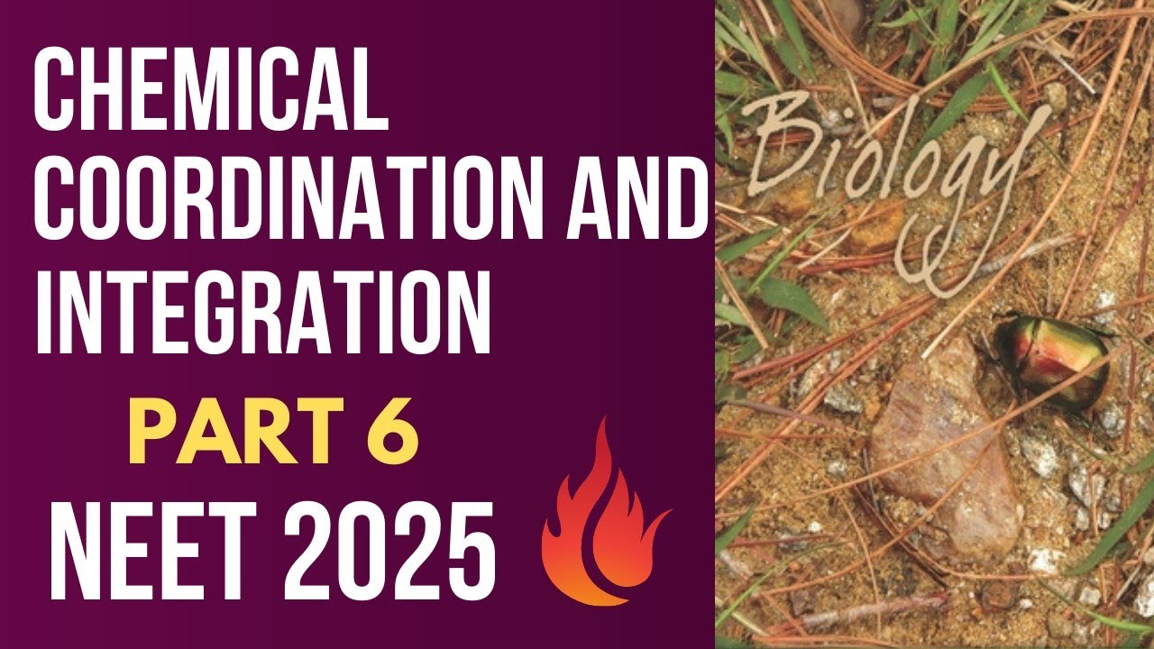 Line to line from new NCERT 💯 | CHEMICAL COORDINATION & INTEGRATION Part 6 | NEET 2025| DR.MANANDBIO