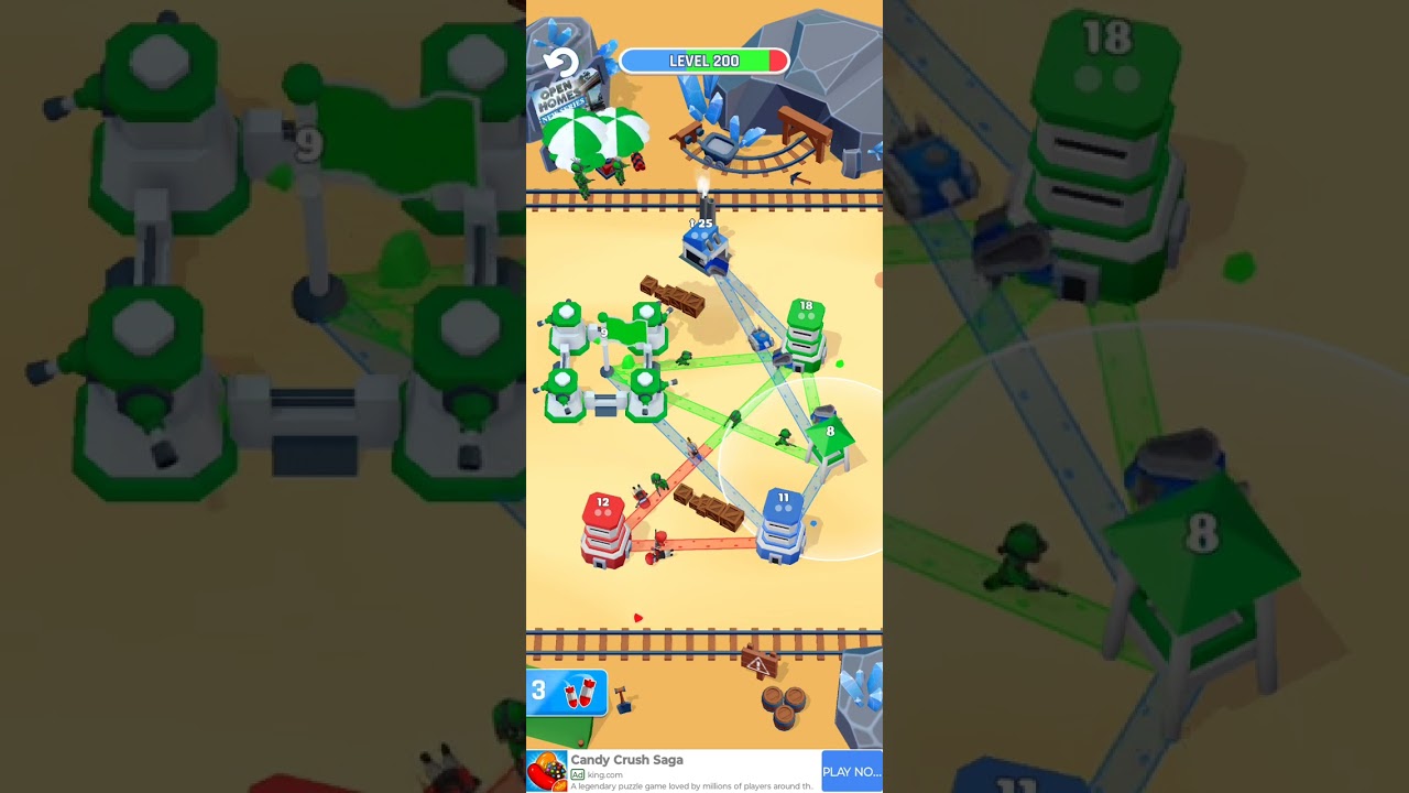 tower war level 200 clear