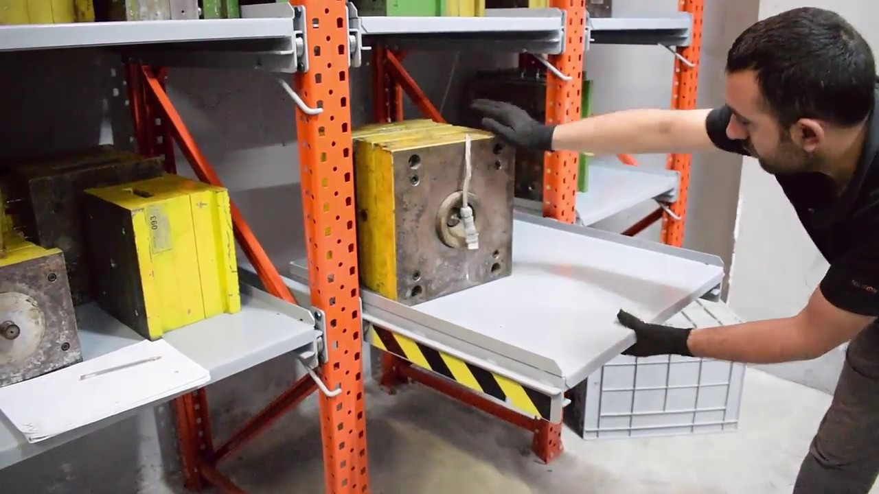 Mould Tool Racking System  - Kalıp Rafı Sistemi - Max Load 1000 Kg