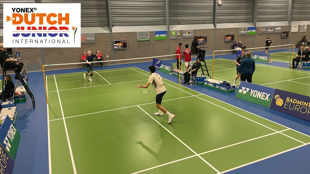 Court 2, February 25, Yonex Dutch Junior International 2026