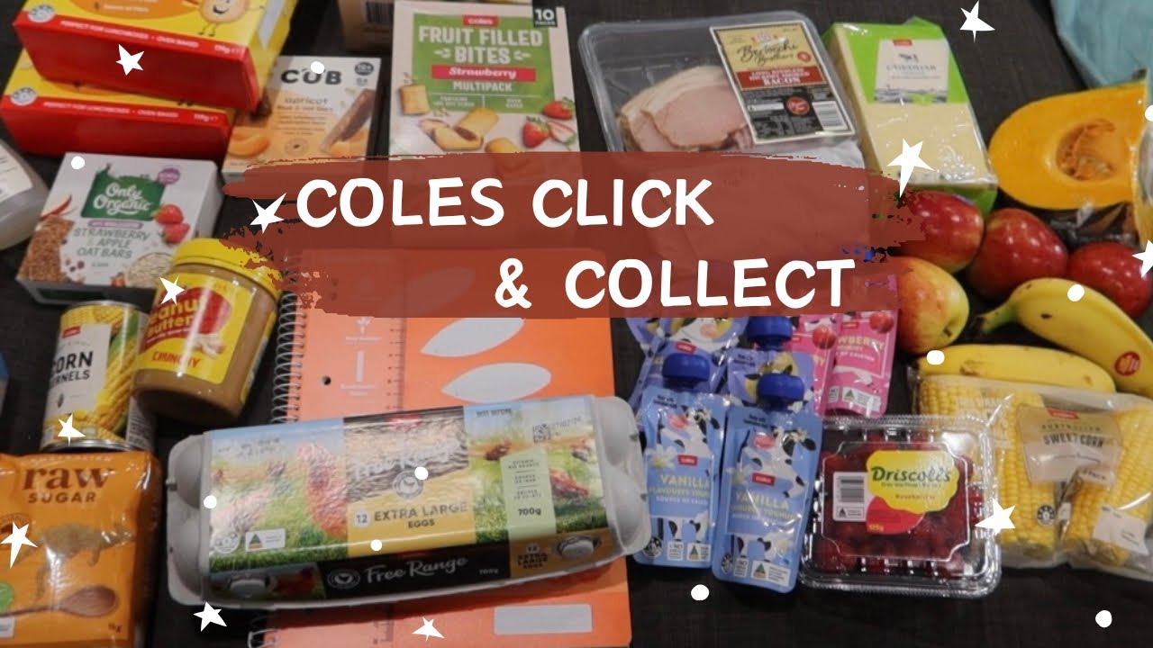 COLES HAUL $163 | TOP UP SHOP