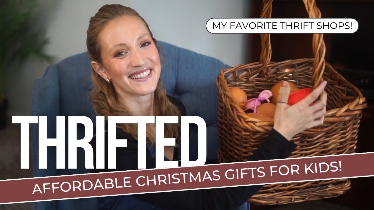 Thrifted Gifts We Got Our Kids- My Favorite Thrift Shops!
